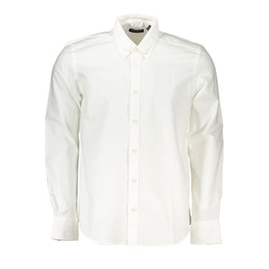 North Sails White Cotton Men Shirt