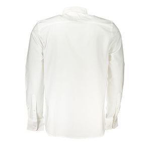 North Sails White Cotton Men Shirt