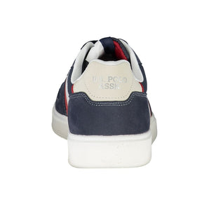 US POLO ASSN. Sports Lace-Up Sneakers with Contrast Details