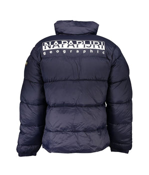 Napapijri Eco-Conscious Blue Jacket with Sleek Design