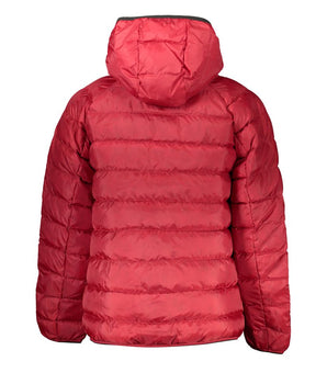 Chaqueta elegante con capucha de poliéster reciclado de Tommy Hilfiger