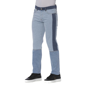 Trussardi Jeans Blue Cotton Jeans &amp; Pant