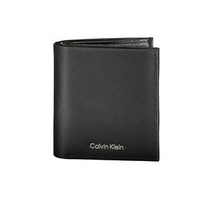 Calvin Klein Sleek Leather Bi-Fold Wallet with RFID Block