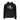 Calvin Klein Sleek Black Cotton Hoodie with Logo Print