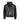 Calvin Klein Sleek Black Contrast-Trim Jacket with Hood