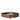 Dolce & Gabbana Brown Exotic Leather Round Buckle Belt
