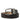 Dolce & Gabbana Dark Brown Leather Silver Metal Buckle Belt