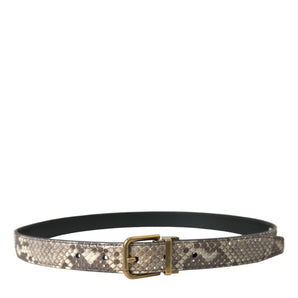 Dolce &amp; Gabbana Elegant Italian Leather Belt