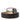 Dolce & Gabbana Dark Brown Leather Silver Metal Buckle Belt