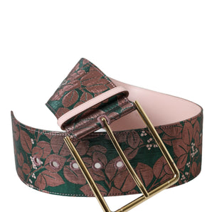 Dolce &amp; Gabbana Multicolor High-Waist Statement Belt