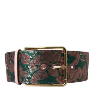 Dolce & Gabbana Multicolor High-Waist Statement Belt