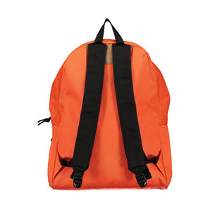 Mochila naranja con diseño de logotipo Eco-Chic de Napapijri