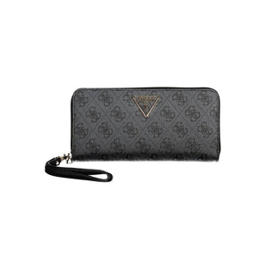 Cartera Guess Jeans Chic de polietileno negro con detalle de logo