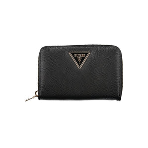 Cartera Guess Jeans Chic Negro Multicompartimentos