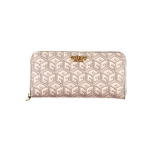 Cartera Guess Jeans Chic Beige Multicompartimentos