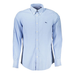 Harmont & Blaine Elegant Light Blue Long Sleeve Cotton Shirt