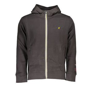 Sudadera polar gris con capucha US Grand Polo Chic