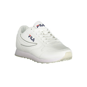 Zapatillas deportivas Fila Pristine blancas con detalles en contraste