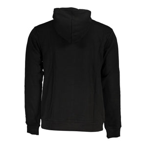 Fila Sleek sudadera negra con capucha y bordado