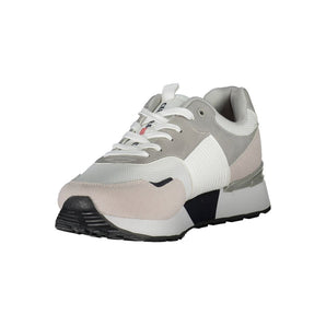 Zapatillas Carrera Sleek blancas con detalles en contraste