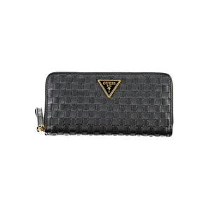 Guess Jeans Cartera Elegante Multicompartimentos Negra