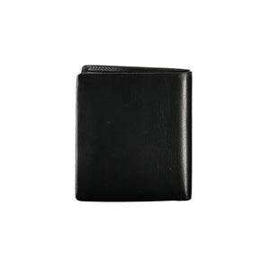 Cartera Guess Jeans Elegante de Piel Negra para Hombre