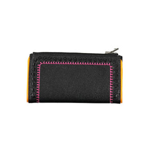 Desigual Cartera Elegante Dos Compartimentos Negra