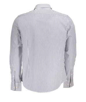 La Martina Elegant Long-Sleeved Striped Shirt for Men