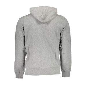 La Martina Elegante Sudadera con Capucha Gris para Hombre