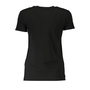 Patrizia Pepe Chic Rhinestone Crew Neck Tee