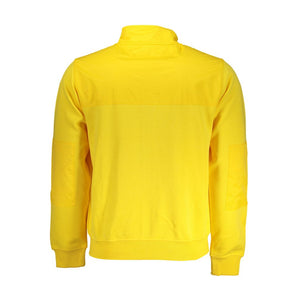 K-WAY Sunshine Yellow Long-Sleeved Zip Sweatshirt