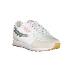 Zapatillas deportivas Fila Sleek con detalles plateados