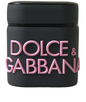 Dolce &amp; Gabbana Elegant Dual-Tone Leather Airpods Case