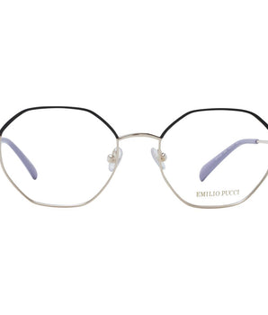 Emilio Pucci Black Metal Glasses (Frames)