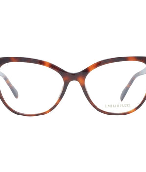 Emilio Pucci Brown Plastic Glasses (Frames)