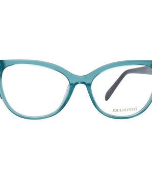 Emilio Pucci Green Plastic Glasses (Frames)