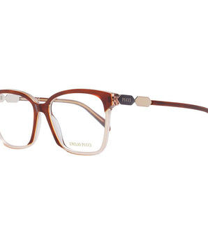 Emilio Pucci Brown Plastic Glasses (Frames)
