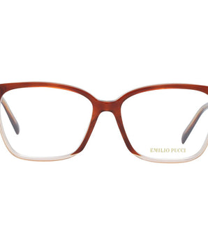 Emilio Pucci Brown Plastic Glasses (Frames)