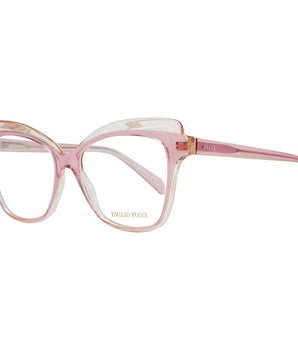 Emilio Pucci Pink Plastic Glasses (Frames)