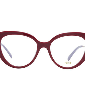 Emilio Pucci Red Plastic Glasses (Frames)