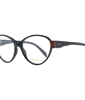 Emilio Pucci Black Plastic Glasses (Frames)