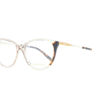 Emilio Pucci Brown Plastic Glasses (Frames)