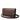 Dolce & Gabbana Chic Brown Leather Shoulder Bag with Gold Detailing