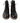 Dolce & Gabbana Black Leather Military Combat Boots Shoes
