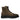 Dolce &amp; Gabbana Botas acolchadas Plateau en bronce con placa con el logo DG