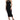 Dolce & Gabbana Elegant Black Sheath Halter Midi Dress