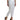 Dolce &amp; Gabbana Elegant White Tapered Mid Waist Pants