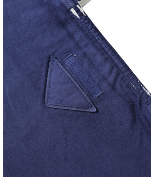 Prada elegante bolso tote azul para salidas elegantes