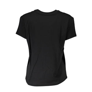 Patrizia Pepe Camiseta y tops de algodón negros