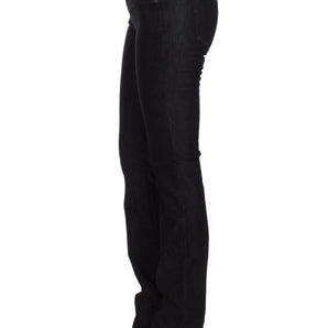 Ermanno Scervino Chic Black Slim Skinny Jeans